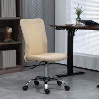 Vinsetto Silla de Oficina de Malla Silla de Escritorio Giratoria sin Brazos con Altura Ajustable Carga 100 kg para Estudio Despacho 43x58x90-100 cm - details 1