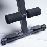 ManiBoom Banco Musculación PLEGABLE Multifuncional con 7 Posiciones Ajustable CARGA 250kg - Banco de Pesas con 2 Bandas de Entrenamiento y Cojín para Bíceps - Banca para Gym en Casa - details 2