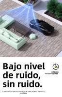 Aspirador Inalámbrico Powerful 10KPa, Portátil y Recargable with Función Soplador, Luz para Limpieza Ràpida de Autos, Asientos y Alfombras - Incluye HEPA Filter Filtros - details 13