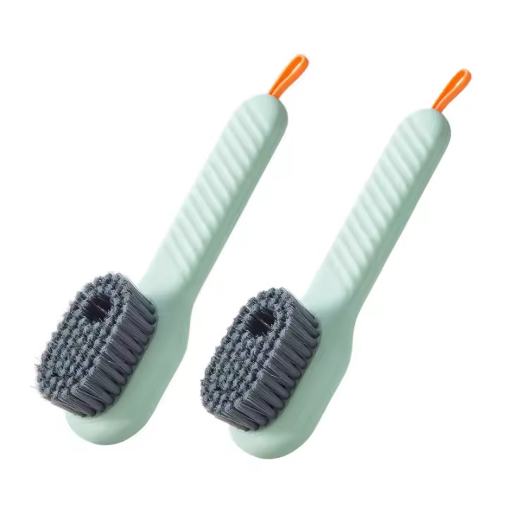 Cepillo De Limpieza Para Zapatos Automático Con Bocadillo De Líquido Multifuncional Cerdas Suaves Herramienta De Limpieza Para Ropa Y Zapatos Ecológico - 1