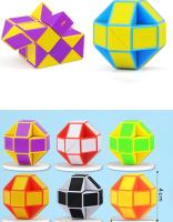 Regla Mágica Mini Serpiente 24 Puzzle Cubo Plegable Juguete Educativo Para Niños Desafío Cerebral Regalo De Fiesta - details 10