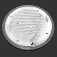 Luz De Panel LED De Vidrio Redondo Aluminio 6W 12W 18W 24W Luz De Techo Recargada Spot Light Interior Lámparas AC85-265V - details 4