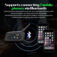 Casco De Motocicleta EJEAS V6 pro plus Con Intercomunicador Bluetooth 800M Para 6 Conductores Impermeable Compatible Con Todos Los Cascos - details 12