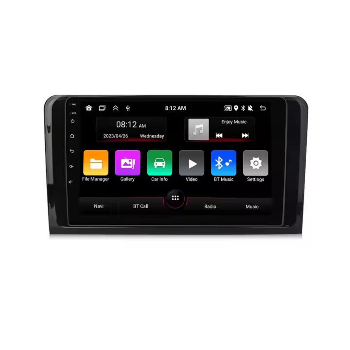 Nuevo Reproductor Multimedia Android Para Coche GPS Compatible Con Mercedes Benz M-Class W164 GL-Class X164 ML Carplay 2Din Head Unit - 1
