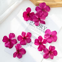 50PC Flores Artificiales De Seda Para Manualidades DIY Caja De Caramelos Navidad Coronas De Navidad Decoración De Hogar Y Boda Cherry - details 8