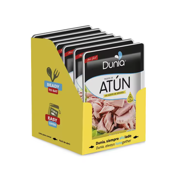 Pack atún en aceite de girasol formato pouch 24 uds. - 1