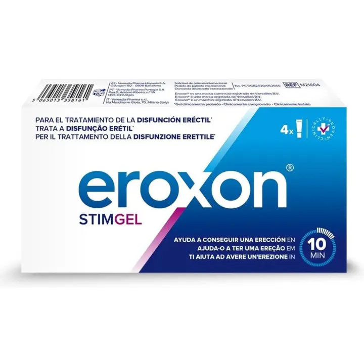 Eroxon Stimgel 4 Tubos Monodosis - 1