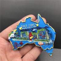 Imán De Nevera De Resina Con Paisajes Turísticos De Hungría Dubai Thailand Polonia Egipto Italia Australia Alemania España Bélgica Recuerdo De Viaje - details 3
