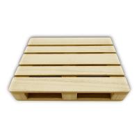 Mini Palé Decorativo de Madera - Dimensiones 24x18x5cm - Karawan. - details 1