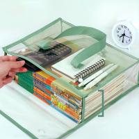 Carpeta Portátil Grande De Transparencia Total Y Impermeable Para Archivos Adhesivos Suministros De Oficina - details 2