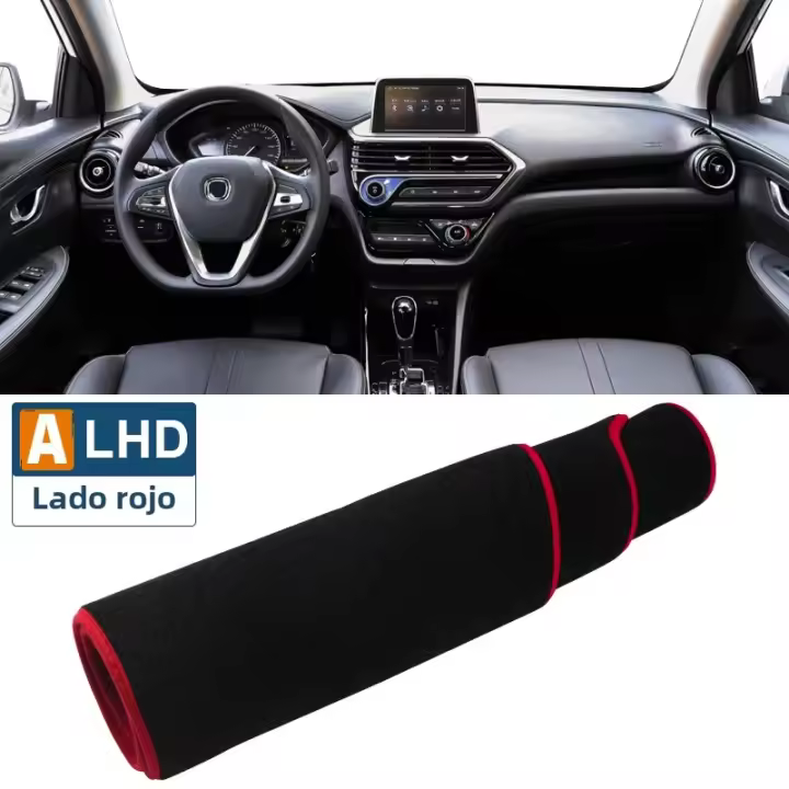 Cubierta De Tablero Para Changan Alsvin 2018-2023 Tapete Antirreflecteante Anti-UV No Eslipiente Para Coche Alfombrilla De Poliéster Y Flanela - 1