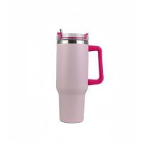 MAXHOME-Termo de vacío de acero inoxidable con pajita, taza de viaje térmica de café para el coche, botella de agua al aire libre.1200ml - details 1