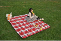 Manta De Camping Impermeable Con Correa De Cuero Manta De Playa Rectangular Con Estampado Colorido Para Picnics Y Barbacoas Alfombra De Descanso Para Dormitorio - details 5