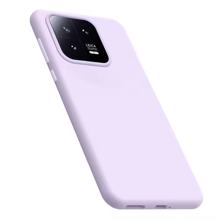 Funda para teléfono móvil de color sólido, cubierta protectora anticaída de silicona líquida - 1