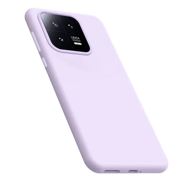 Funda para teléfono móvil de color sólido, cubierta protectora anticaída de silicona líquida - 1