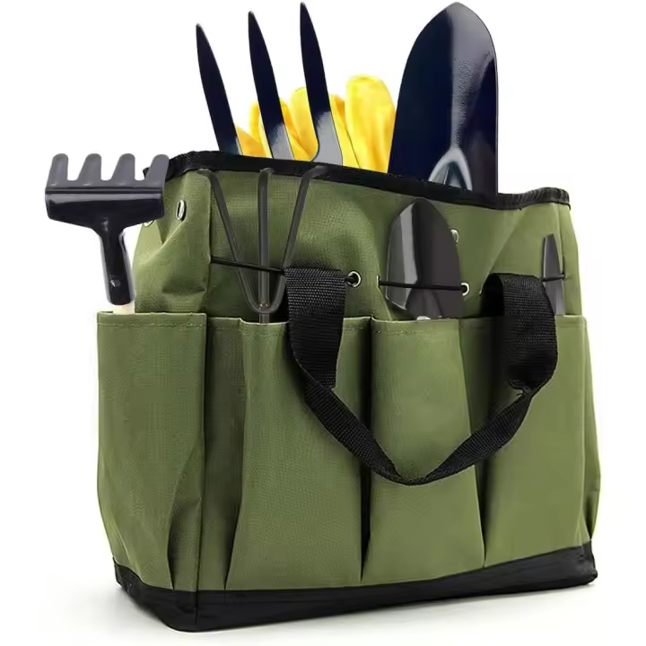 Bolsa de Herramientas Jardinería, Jardín Organizador Bolsa Femeninas de Alta Resistencia Interiores Al Aire Libre Juego de Herramientas de Jardinería de Mano para Almacenar Herramie - 1