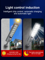 Lámpara Solar Exterior 350000LM Con Sensor De Movimiento Y Control Remoto Impermeable Para Calle Puerta Jardín Luz De Noche - details 5