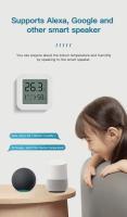 Sensor De Temperatura Y Humedad Zigbee Tuya Con Pantalla LCD Compatible Con Alexa Google Home APP Smart Life Yandex Para El Hogar Inteligente - details 8