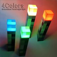 Lámpara Nocturna LED Brownstone Torch De 11.5 Pulgadas Recargable Por USB Luz De Mesa Para Decoración De Juego Y Cumpleaños Regalo Para Niños Forma Rectangular Fuente De Luz LED Incluida - details 0