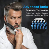 ROFAELEC Linterna Eléctrica Para Barba De Hombre Portátil Con Cerámica Herramienta De Estilizado De Salón Para Cabello Y Barba - details 0