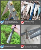 Herramienta De Riego Multifuncional Desmontable Con Cabeza De Acero De Manganeso Y Dientes De Cinco Herramienta De Aseo Para Jardín - details 4