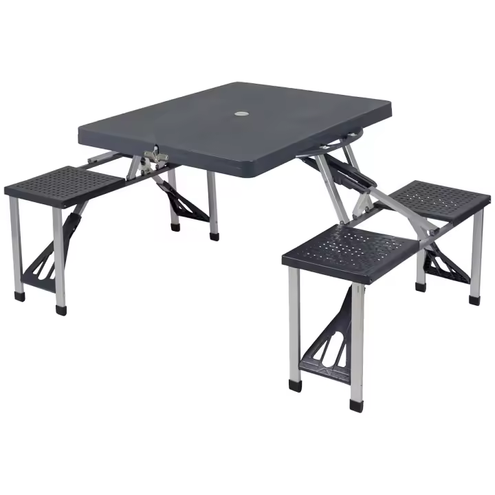 Bo-Camp - Mesa de picnic - Basic - Plegable - 1