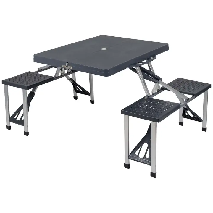 Bo-Camp - Mesa de picnic - Basic - Plegable - 1