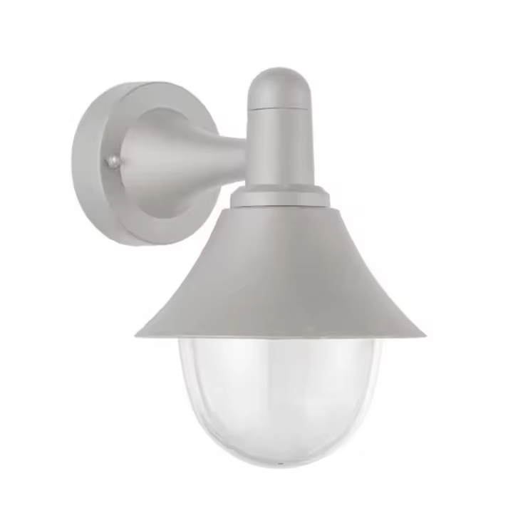 FABRILAMP Aplique Exterior Mentol Gris | Resistente a la Intemperie - 1