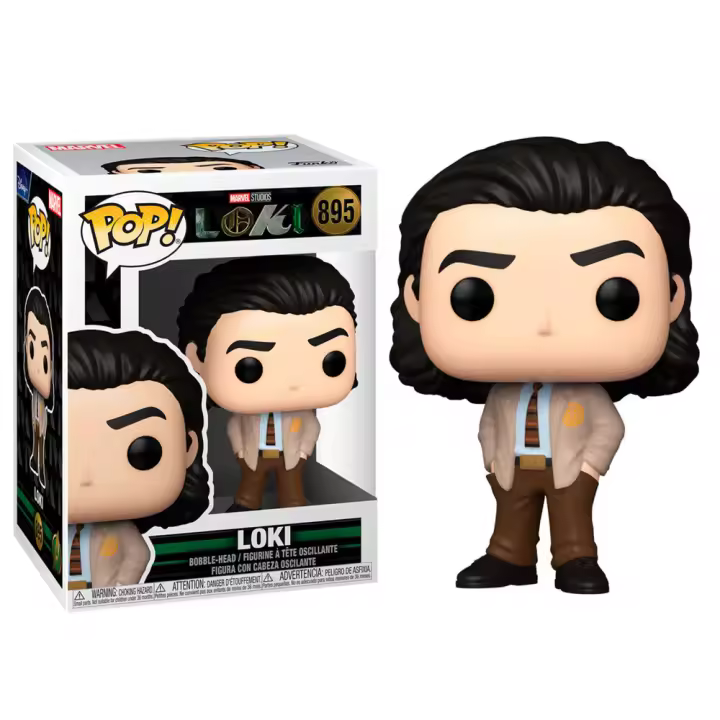 Figura Pop Marvel Loki Loki-Figura de Vinilo Coleccionable - Idea de Regalo- Mercancia Oficial - Juguetes para Niños y Adultos - Movies Fans - Muñeco para Coleccionistas y Exposición - 1