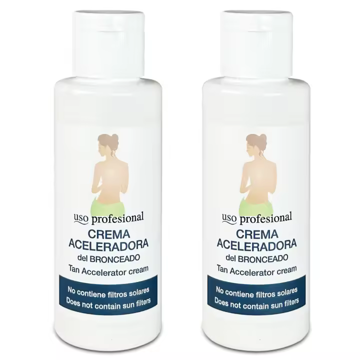 Crema Aceleradora del Bronceado 100 ml - Bronceador Intensivo sin Filtros Solares - 1