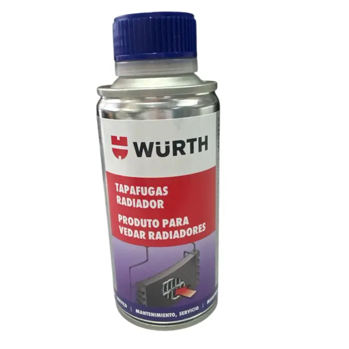 Sellador Fugas Würth - Tapafugas Radiador 150 ml - Alto rendimiento para sistemas de refrigeración - 1
