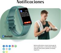 Smartwatch, Reloj Inteligente Hombre Mujer,  Reloj Inteligente Mujer, Diseño Fino, Oxímetro, Podómetro, Sueño, Pulsometro, Compatible con Android iOS, Pulsera Actividad Impermeable IP67 - details 4