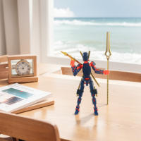 Figura De Acción 13 Titan Multi-articulada Robot Transformable Con Perro Juguete Educativo Para Niños Regalo Ideal - details 9