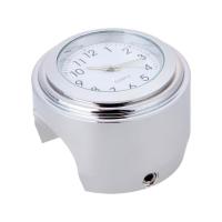 Reloj De Manillar Para Motocicleta Con Termómetro Reloj De Cuarzo Estilo De Motocicleta Montaje En Manillar Accesorios Para Motocicletas - details 1
