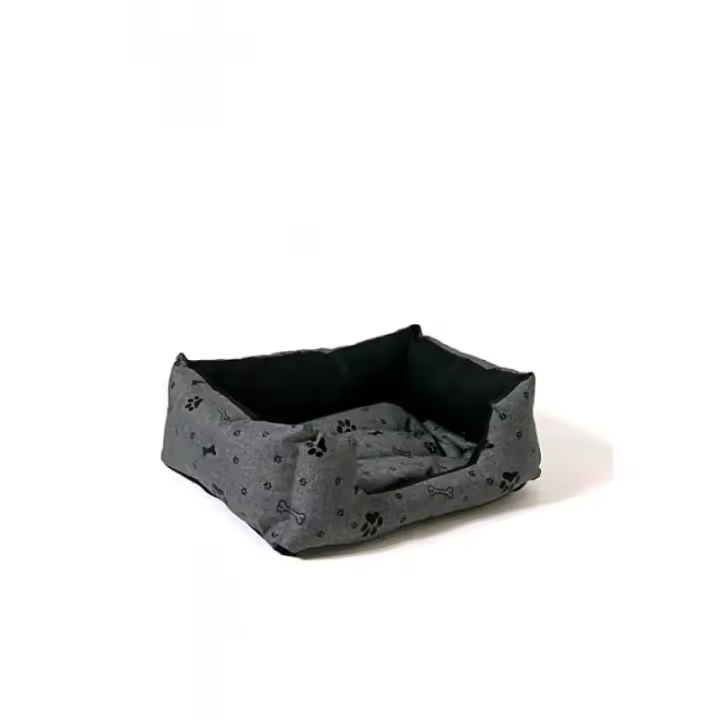 GoGift guarida rectángulo XXL 90 x 63 x 16 cm grafito - 1