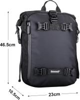 Bolsa de tanque de motocicleta 10/20/30L Bolsa de almacenamiento de sillín multifuncional Bolsa impermeable de gran capacidad Asiento trasero de la motocicleta Bolsa de cola ligera - details 2