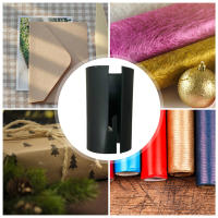 Cortador De Papel Kraft Para Manualidades Y Artesanías 10Pcs Tamaño 10*6cm Material ABS Regalo De Navidad Para Scrapbooking Y Estampado - details 9