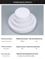 Luz Circular De Techo LED Ultrafina Moderna Para Dormitorio Y Sala De Estar 18W 24W 36W 48W Decoración Interior De Hogar Luz De Iluminación Doméstica - details 12