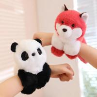 Muñeco De Peluche Panda De 25cm Para Niños Pulsera De Mano De Zorro Suave Accesorios De Muñeca Regalo De Navidad - details 0