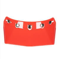 Visera Universal Para Casco De Motocicleta Con 5 Snap Pantalón De Bocina Y Escudo De Viento Tamaño Approx 25x22cm - details 9