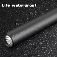 Linterna LED Portátil Mini Con Zoom Telescopio Batería Integrada Recargable USB Impermeable Torcha Para Camping Emergencias Al Aire Libre - details 2