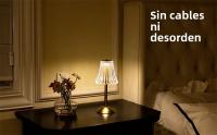 Lámpara De Mesa LED Táctil 3 Colores Recargable Por USB Luz Nocturna Sin Cable Para Decoración De Ambiente Dormitorio Lectura - details 9