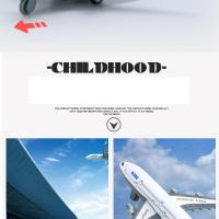 Modelo De Avión De Juguete Vehículos De Metal Y Aleación Para Colección Juego De Artesanía Para Niños Regalos De Pasatiempos - details 3