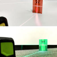 Tablero De Destino De Nivel Laser Rojo / Verde Línea Transmisión De Distancia Placa Magnética Pulgadas / Centímetros Tablero De Nivelamiento Herramienta Colgada En Pared Y Piezas De Piso - details 5