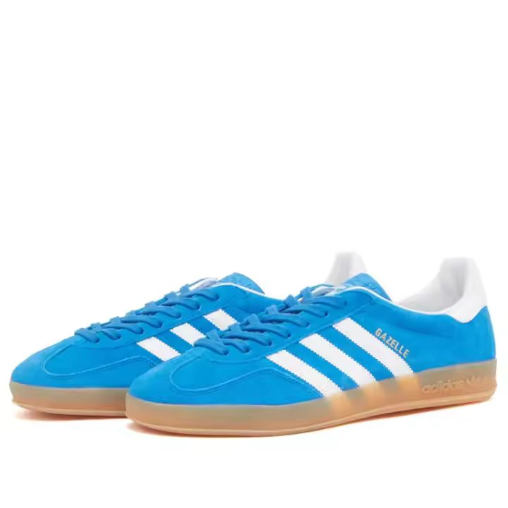 Adidas Gazelle Indoor JI2061 Blue Bird / Cloud White / Gum - 1