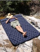 Colchón Inflable Doble Para Acampar Externo Muy Ancho Almohadilla De Descanso Ultraligera Plegable Para Viaje En Coche - details 9