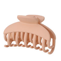 Pinza Para El Cabello De Doble Diente Para Mujeres Simple Y Mate ABS Con Pequeñas Garras Y Decoración De Diadema Pinza Para El Cabello - details 7