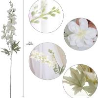 Bouquet De Flores Artificiales 33.5 Pulgadas Para Decoración De Hogar Fiesta De Boda Jardín Vaso Ornamento No Aplica Alergias Alérgenos - details 14