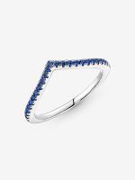 Pandora - Anillo Pandora Timeless Wish Azul Brillante - Plata de Lei - details 2