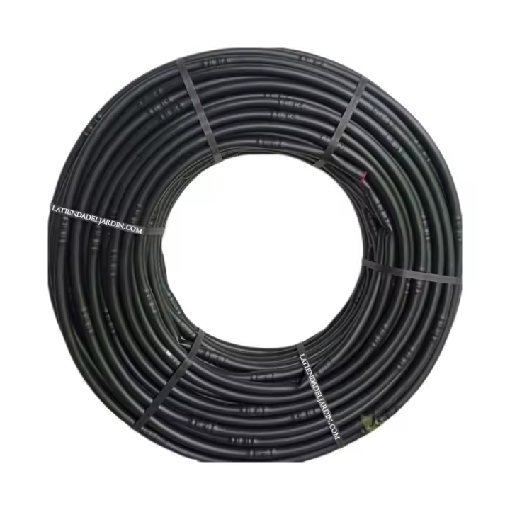 Suinga Tubería Agrícola 16mm con Goteros Cada 33cm, 100m, Riego por Goteo Negra - - 1